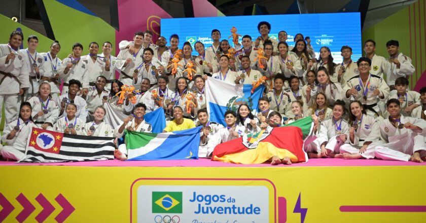 Jogos da Juventude: RS sobe e SP mantém ponta do quadro de medalhas