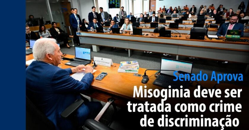 misoginia deve ser tratada como crime de discriminação — Senado Notícias