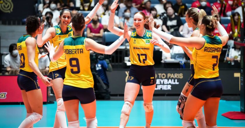 Pré-Olímpico de vôlei feminino: Brasil derrota Porto Rico por 3 a 0