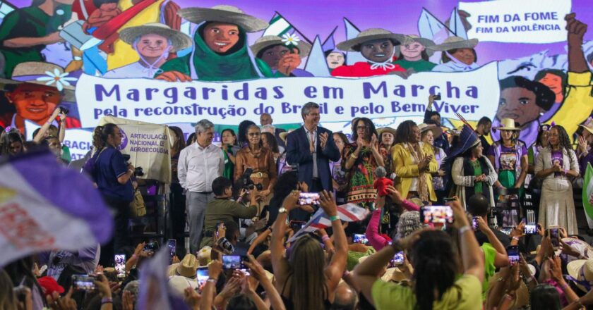 Arranca la Marcha de las Margaritas en Brasilia