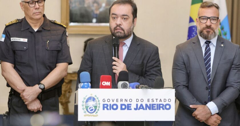 Cláudio Castro afirma que suspeitos foram presos por ações terroristas