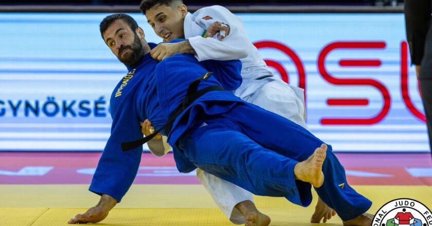 Guilherme Schmidt é vice-campeão do Masters de Judô na Hungria
