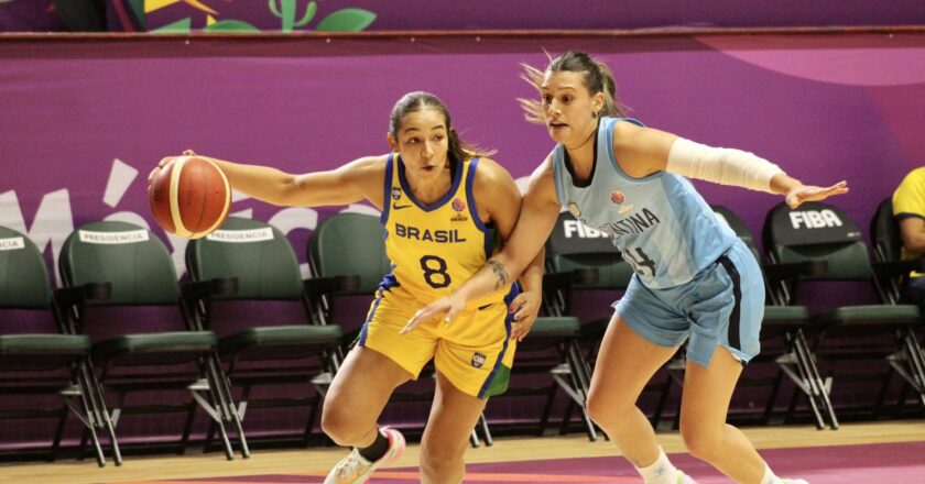 Brasil bate Argentina por 56 a 55 e chega a 3ª vitória na AmeriCupW