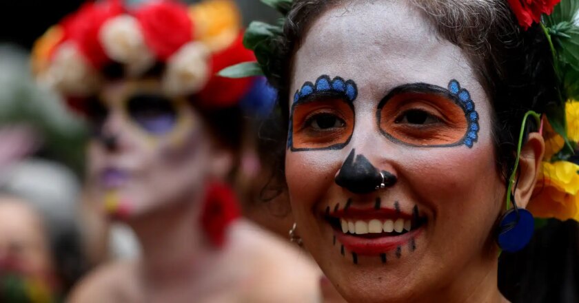 Museu no Rio abre jardins para festa mexicana do Dia dos Mortos