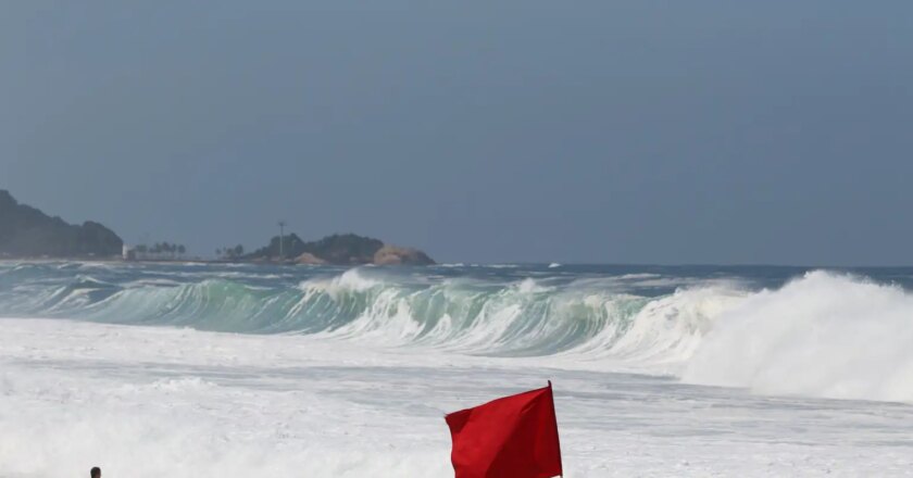 Ressaca deve continuar no Rio de Janeiro até esta terça-feira