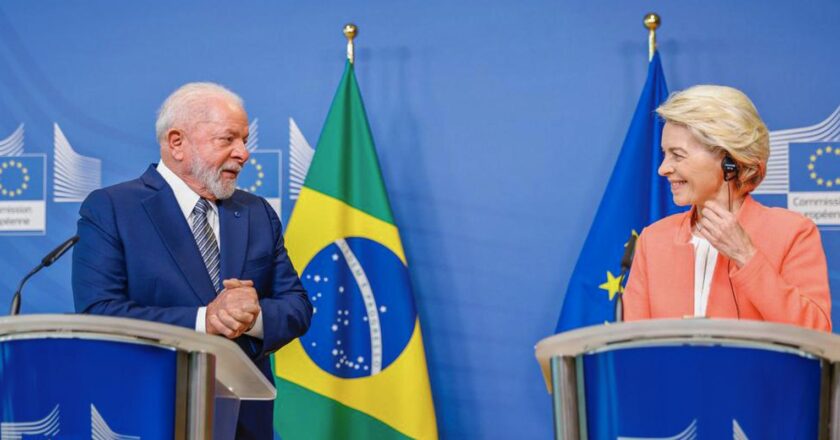 Acordo entre UE e Mercosul pode sair em 2023, diz presidente Lula