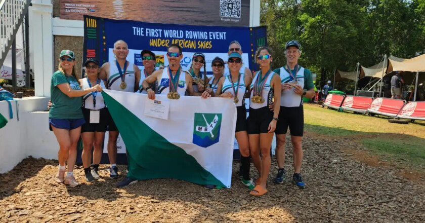 Com 47 medalhas, brasileiros se destacam em Mundial master de remo