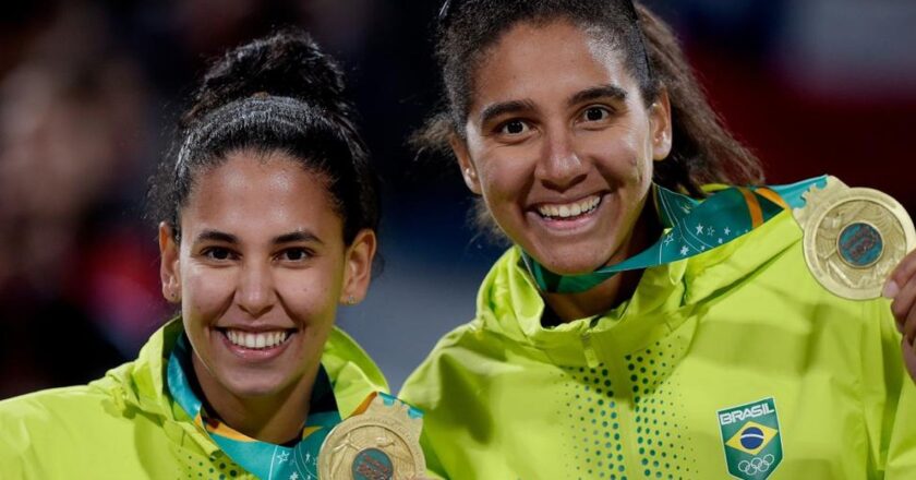 Pan: Brasil garante dobradinha dourada no vôlei de praia