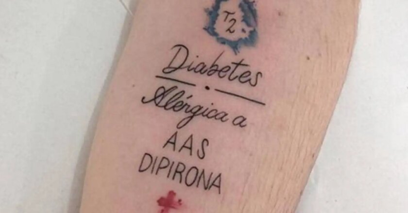 Evento doará tatuagens de segurança para pessoas com doenças crônicas