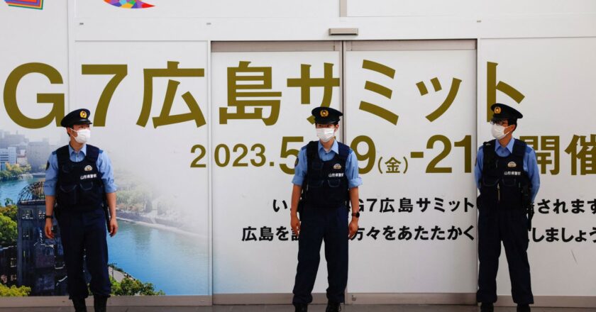 China e sanções à Rússia são pautas da Cúpula do G7 em Hiroshima