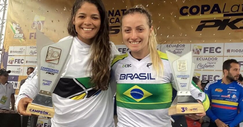 Paola Reis garante vaga olímpica ao Brasil no ciclismo BMX feminino