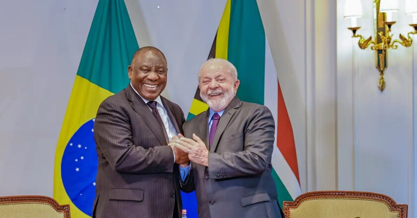 Em Paris, Lula se reúne com presidentes da África do Sul e de Cuba
