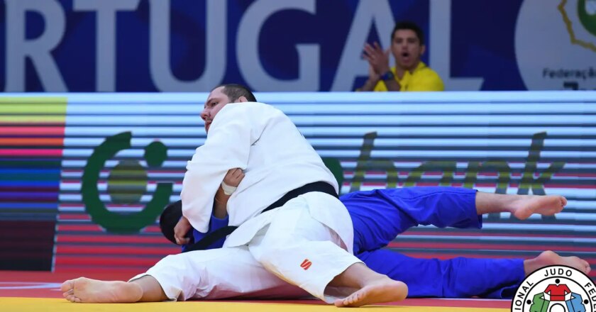 Judoca brasileño Baby se cuelga el bronce en el Gran Premio de Almada