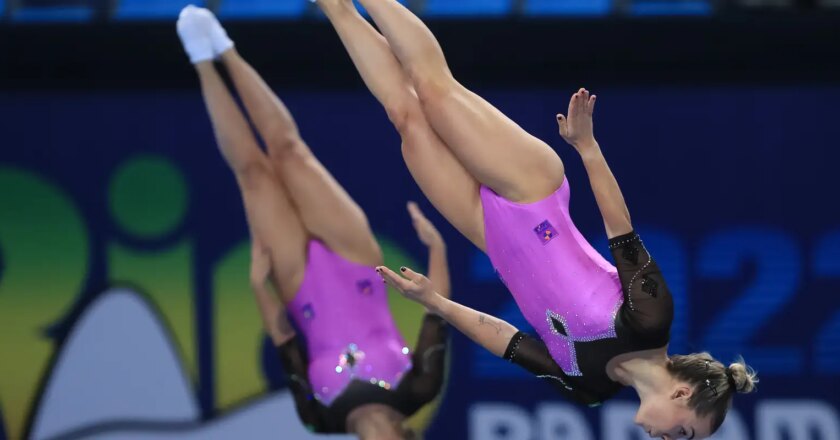 Brasil brilha na etapa de Baku de Ginástica de Trampolim