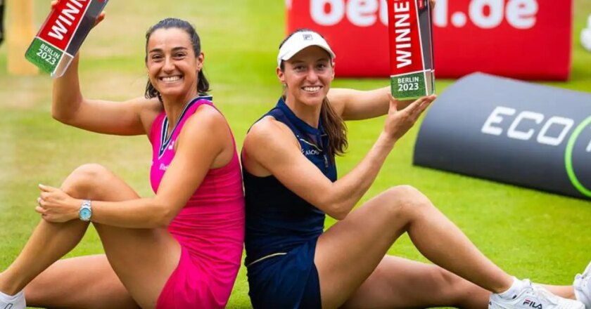 Luisa Stefani fatura título de duplas femininas do WTA 500 de Berlim