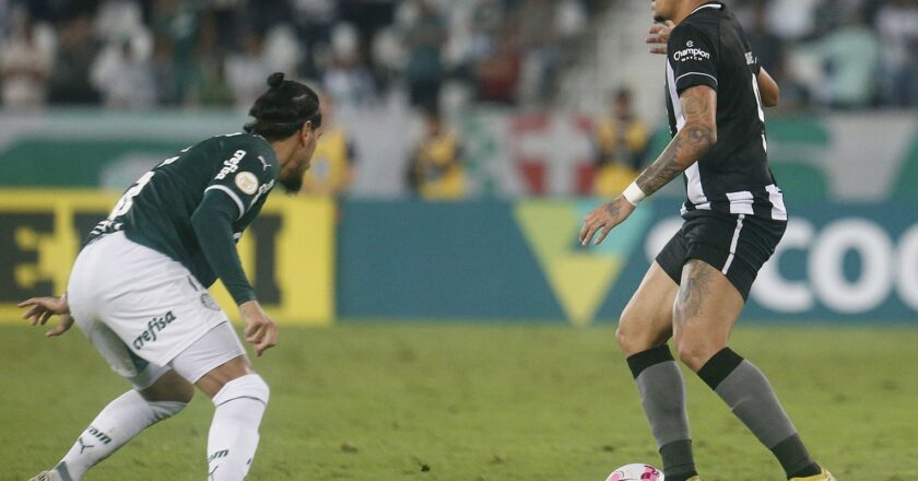 Palmeiras recebe Botafogo no grande jogo da 12ª rodada do Brasileiro