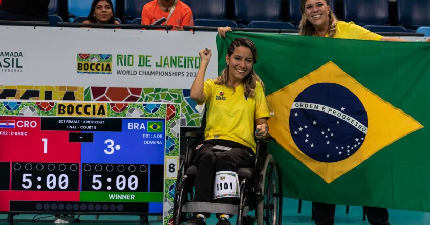 Mundial de bocha paralímpica chega ao final no Rio de Janeiro