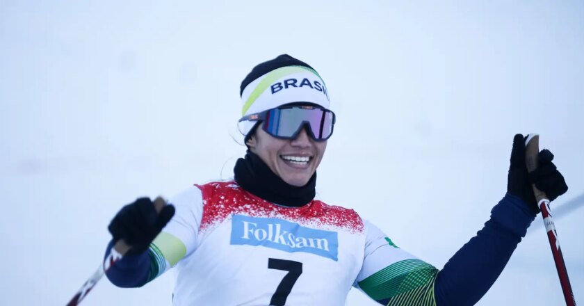 Aline Rocha conquista 3ª medalha no Mundial de Esqui Paralímpico