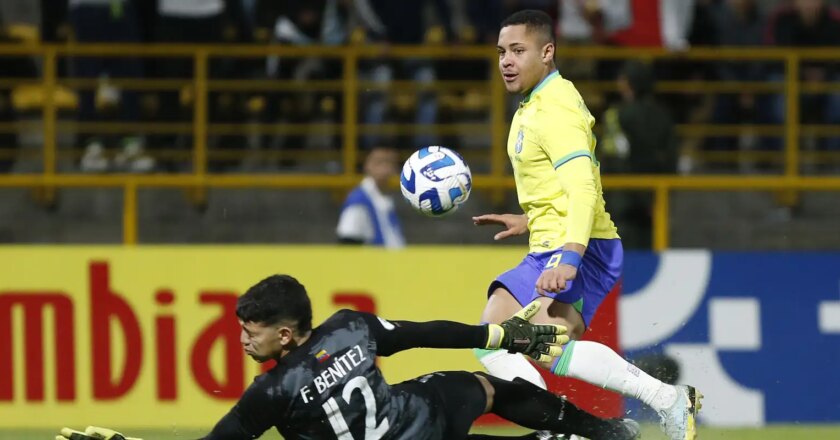 Brasil mantém liderança do hexagonal final do Sul-Americano sub-20