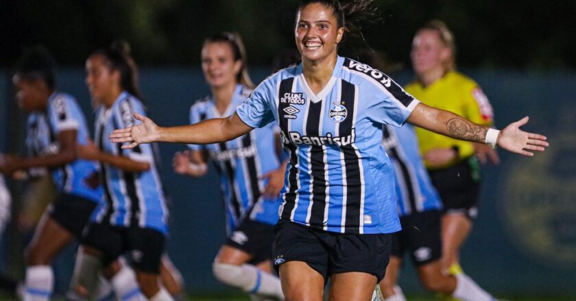 Grêmio vence a primeira no Brasileiro Feminino