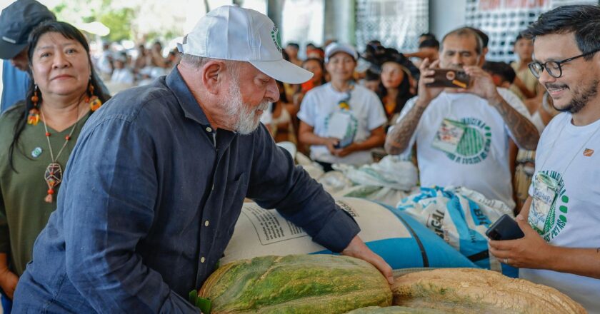 Lula propone programa para financiar la producción agrícola indígena