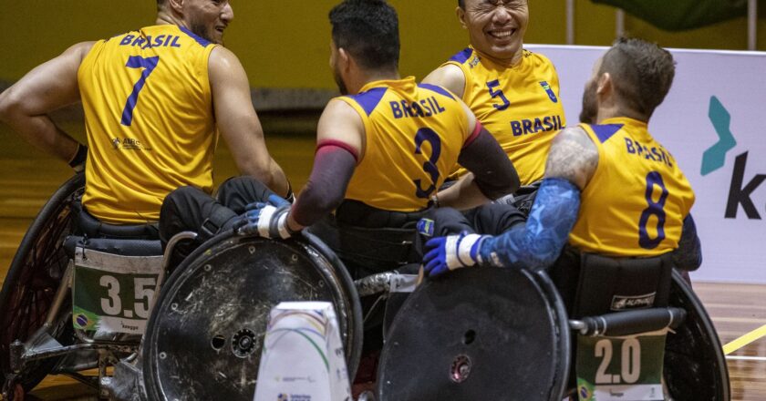 Brasil conquista Sul-Americano de rugby em cadeira de rodas