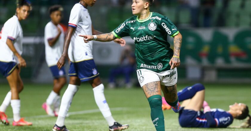 Palmeiras supera Bahia para assumir a liderança do Brasileiro Feminino