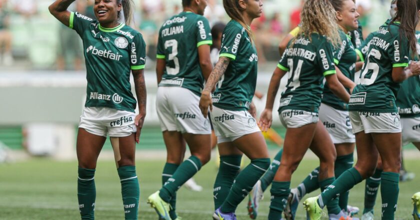 Palmeiras goleia por 11 a 0 e assume 3ª posição do Brasileiro Feminino