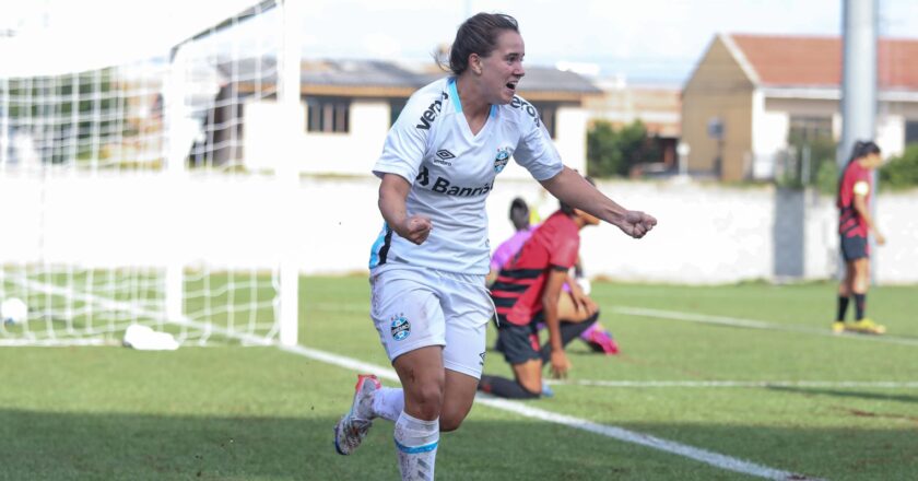 Grêmio bate Athletico na abertura da 10ª rodada do Brasileiro Feminino
