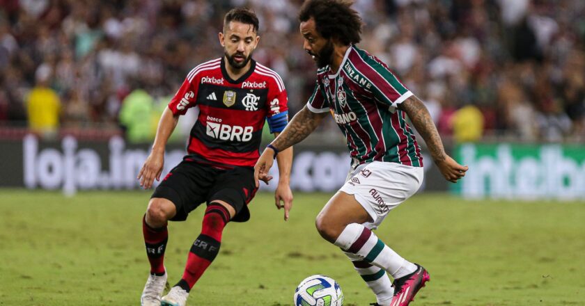 Mesmo com um a menos, Fluminense segura empate com o Flamengo