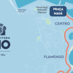 CET-Rio realiza operação teste de ciclofaixa na orla da Zona Sul e conexão com o Centro