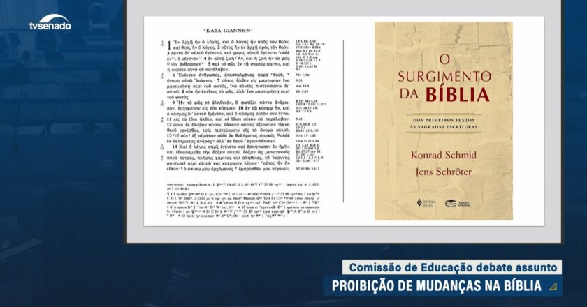 Debatedores contestam projeto que proíbe alterações em edições da Bíblia — Senado Notícias