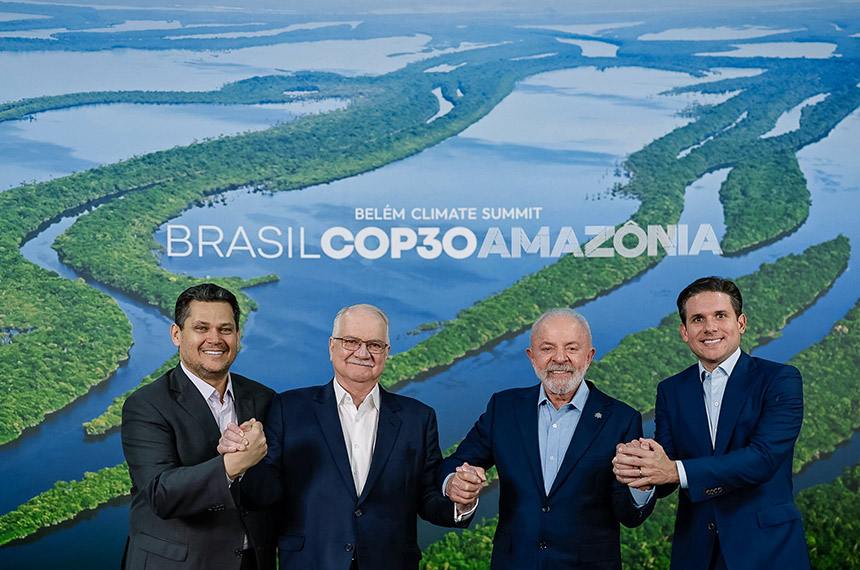 Na Cúpula de Líderes da COP 30, Davi aponta importância estratégica da Amazônia