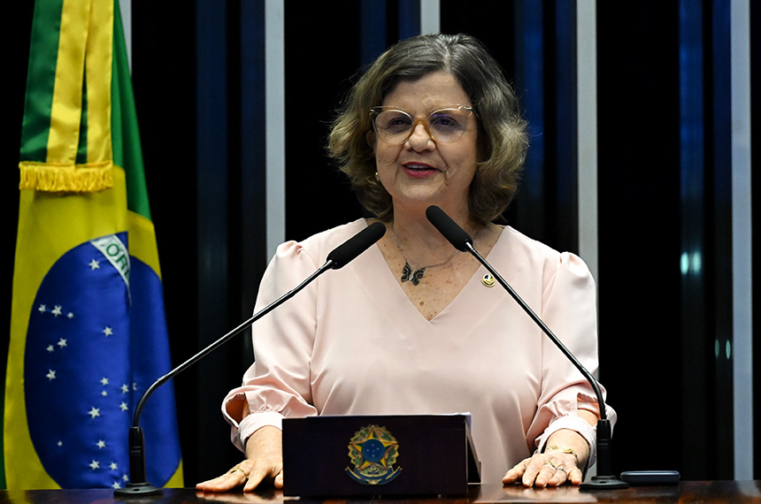 Em discurso, à tribuna, senadora Teresa Leitão (PT-PE).