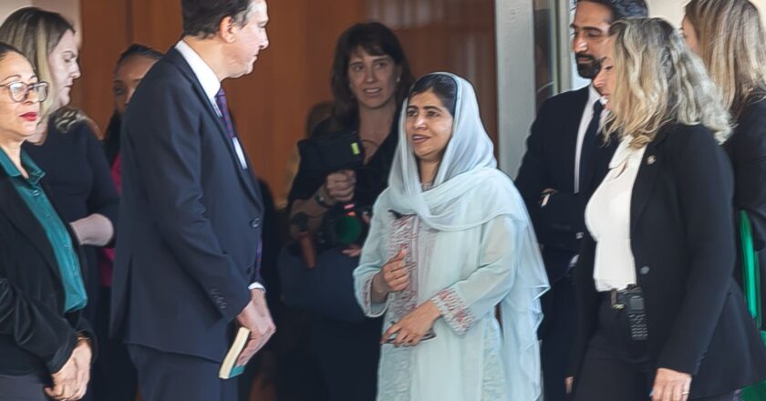 Em Brasília, Malala defende educação mais inclusiva