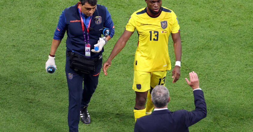 Forma física de Valencia preocupa Equador para duelo contra Holanda
