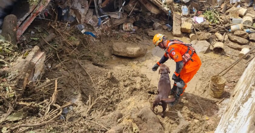 Encontrados os corpos de mais 2 vítimas do soterramento em São Gonçalo