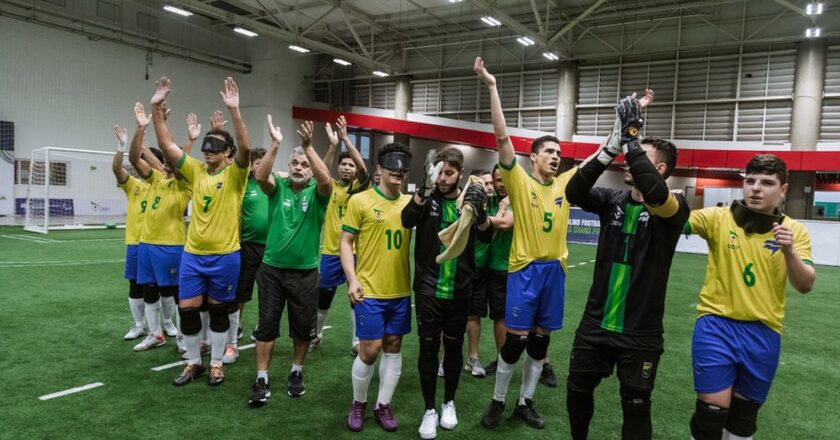 Brasil é bicampeão de Grand Prix Internacional de futebol de cegos