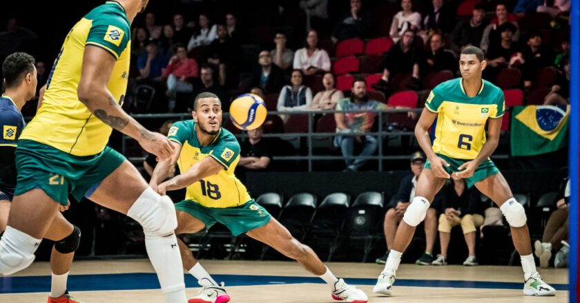 Brasil e Argentina duelam pela Liga das Nações de vôlei masculino