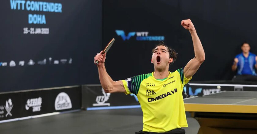 Calderano leva WTT Contender Doha, o 2º título consecutivo de 2023