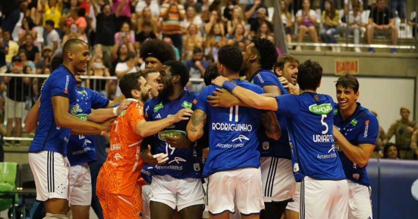Cruzeiro conquista Copa Brasil de vôlei masculino