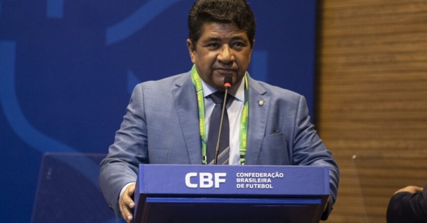Presidente da CBF, Ednaldo Rodrigues toma posse no Conselho da Fifa