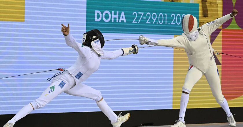 Nathalie Moellhausen brilha e vence Grand Prix de espada de Doha