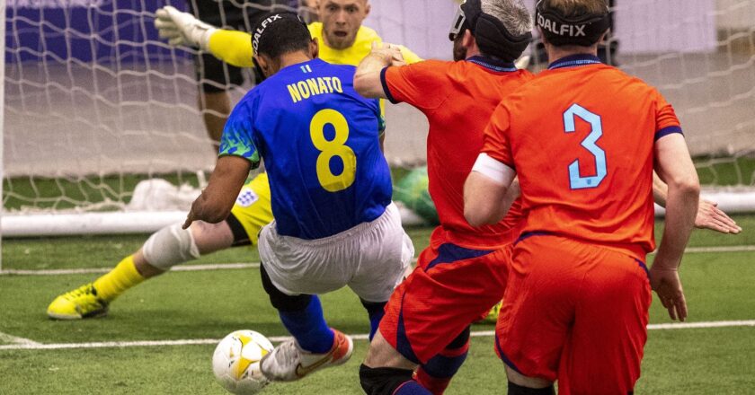Futebol de cegos: seleção avança à semi de Grand Prix Internacional