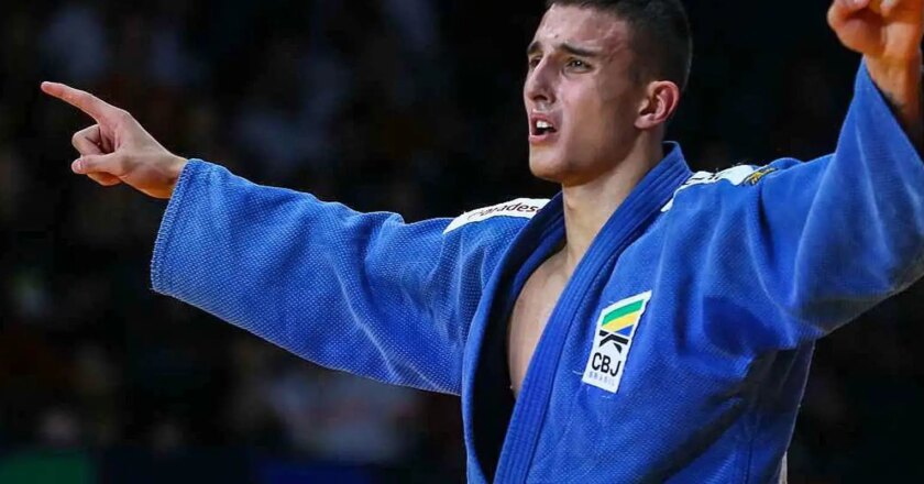 Judô: Guilherme Schimidt volta à boa fase com prata no Cazaquistão