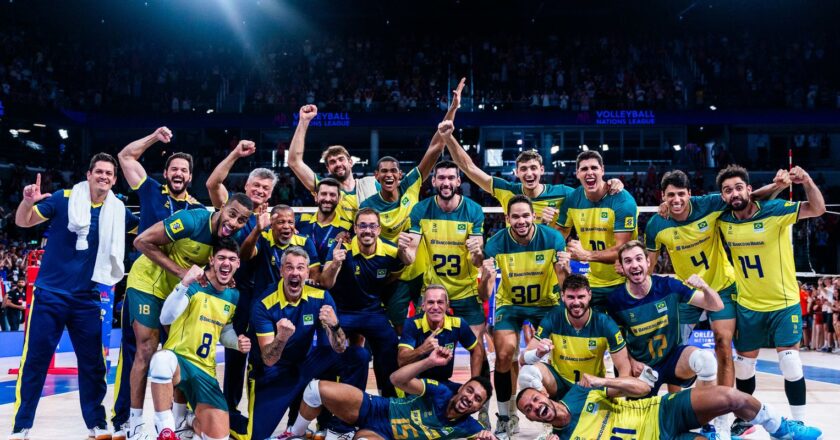 Brasil encerra 2ª semana de Liga das Nações com vitória sobre França