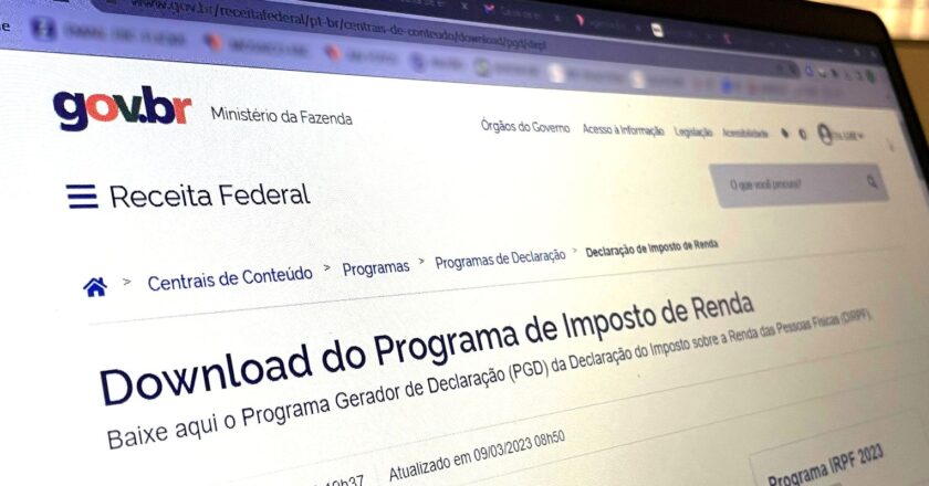 Prazo para entrega do Imposto de Renda 2023 termina dia 31