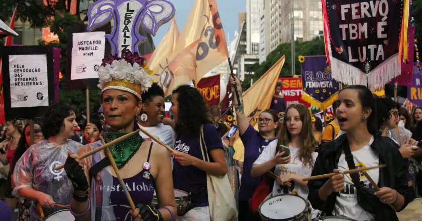 Ato 8M reúne pautas feministas em São Paulo