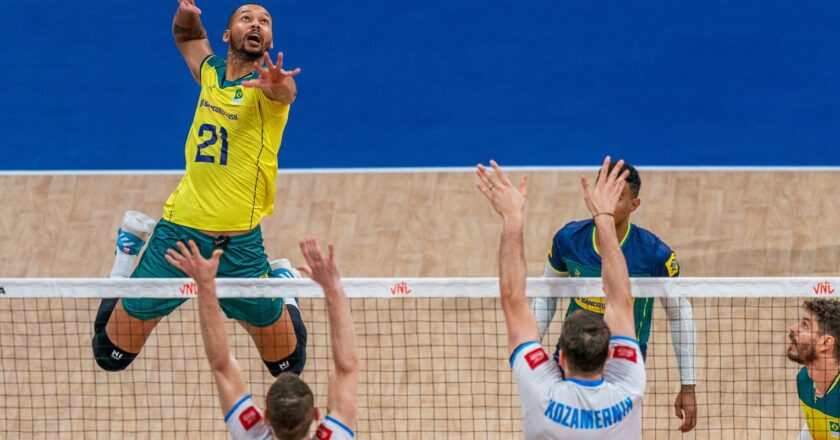 Liga das Nações: Brasil retoma caminho das vitórias contra a Eslovênia