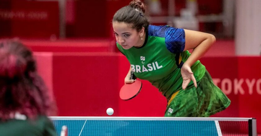 Brasil sobe ao pódio oito vezes em Aberto Paralímpico de tênis de mesa
